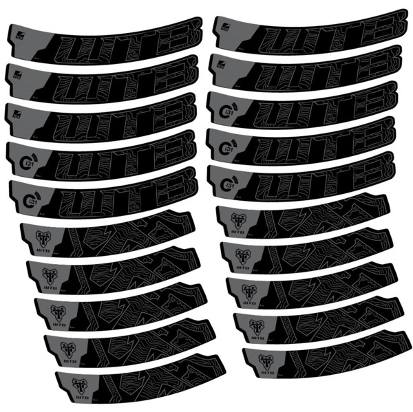 WTB Ci31 Carbon Pegatinas en vinilo adhesivo Llanta MTB (7)
