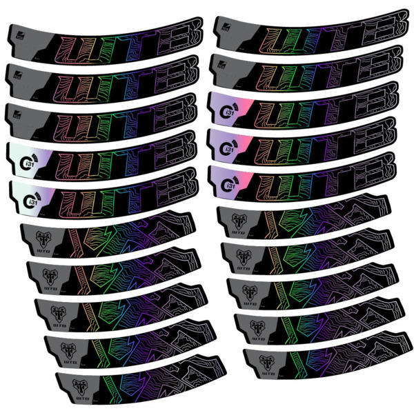 WTB Ci31 Carbon Pegatinas en vinilo adhesivo Llanta MTB (8)