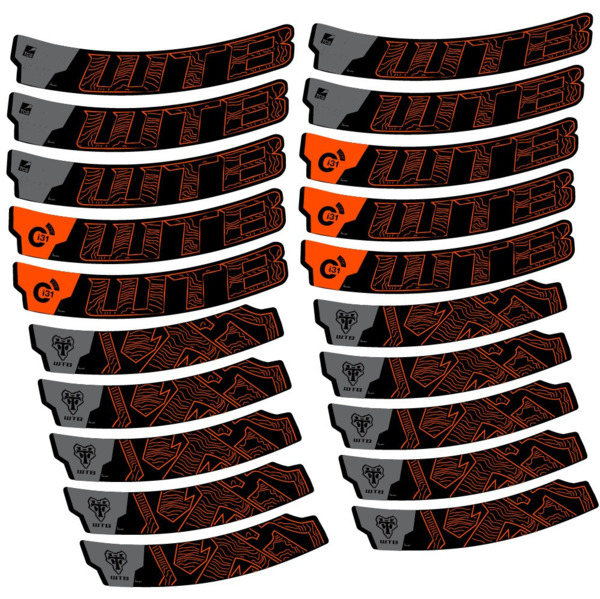 WTB Ci31 Carbon Pegatinas en vinilo adhesivo Llanta MTB (10)