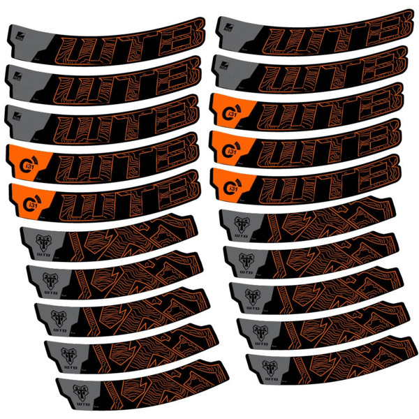 WTB Ci31 Carbon Pegatinas en vinilo adhesivo Llanta MTB (11)