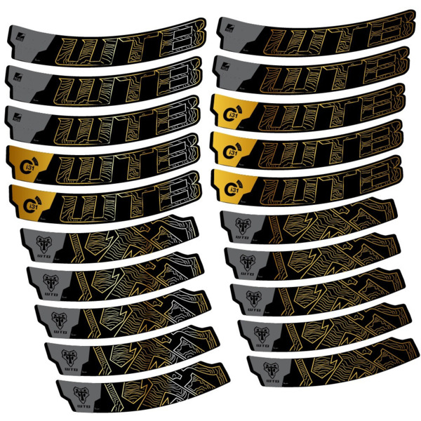 WTB Ci31 Carbon Pegatinas en vinilo adhesivo Llanta MTB (14)
