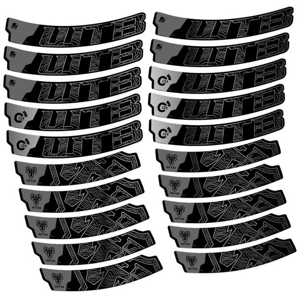 WTB Ci31 Carbon Pegatinas en vinilo adhesivo Llanta MTB (16)