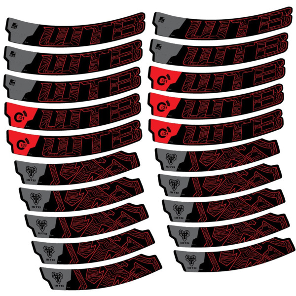 WTB Ci31 Carbon Pegatinas en vinilo adhesivo Llanta MTB (19)