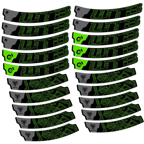 WTB Ci31 Carbon Pegatinas en vinilo adhesivo Llanta MTB (24)