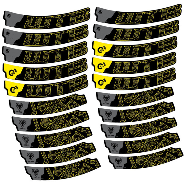 WTB Ci31 Carbon Pegatinas en vinilo adhesivo Llanta MTB (3)