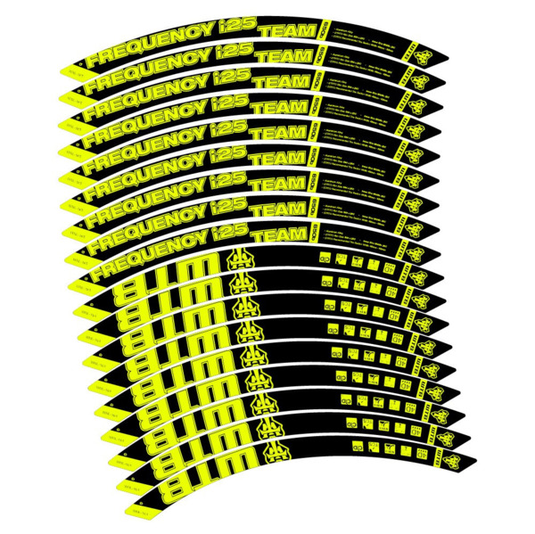 WTB Frequency i25 Team Pegatinas en vinilo adhesivo Llanta MTB (2)