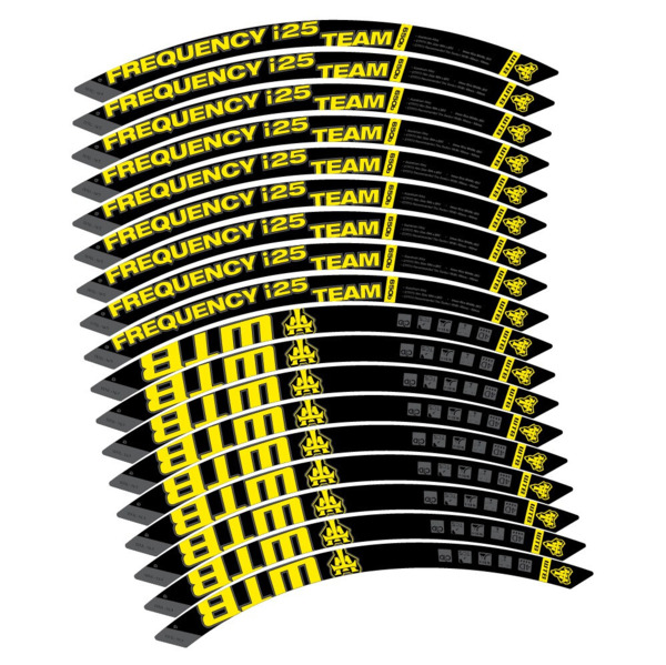 WTB Frequency i25 Team Pegatinas en vinilo adhesivo Llanta MTB (3)
