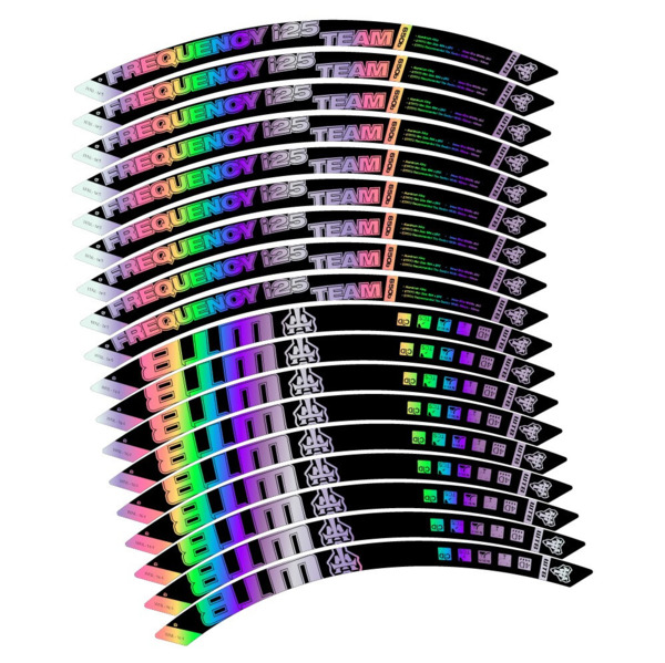 WTB Frequency i25 Team Pegatinas en vinilo adhesivo Llanta MTB (8)
