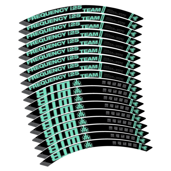 WTB Frequency i25 Team Pegatinas en vinilo adhesivo Llanta MTB (9)