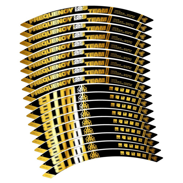 WTB Frequency i25 Team Pegatinas en vinilo adhesivo Llanta MTB (14)