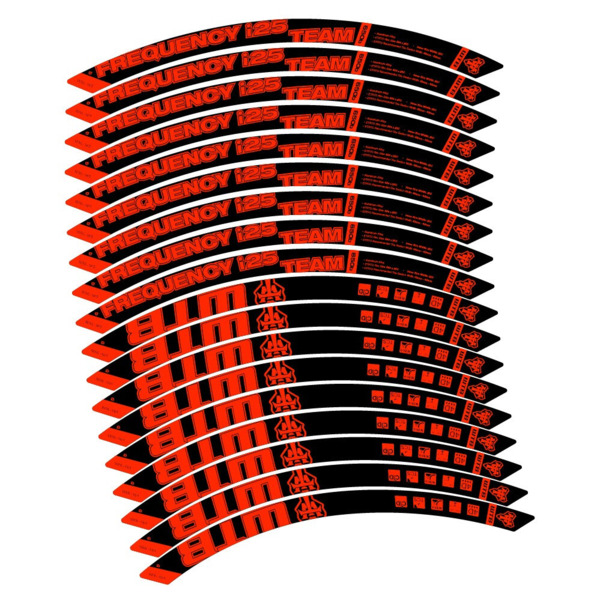 WTB Frequency i25 Team Pegatinas en vinilo adhesivo Llanta MTB (18)