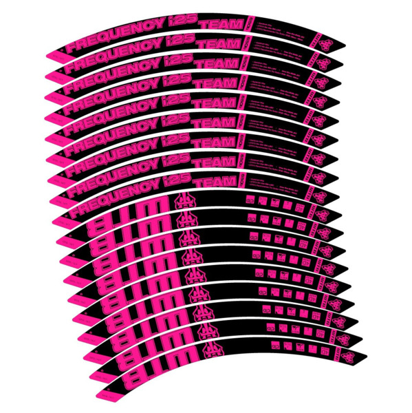 WTB Frequency i25 Team Pegatinas en vinilo adhesivo Llanta MTB (20)