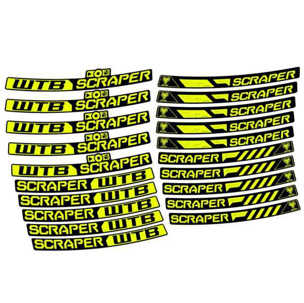 WTB Scraper i40 Pegatinas en vinilo adhesivo Llanta MTB (2)
