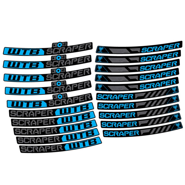 WTB Scraper i40 Pegatinas en vinilo adhesivo Llanta MTB (4)