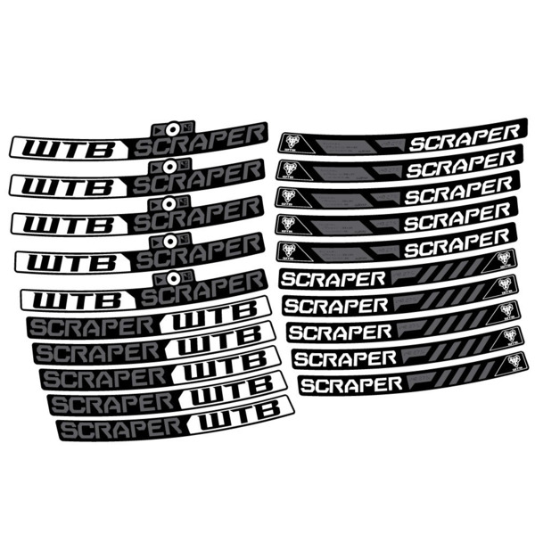 WTB Scraper i40 Pegatinas en vinilo adhesivo Llanta MTB (6)