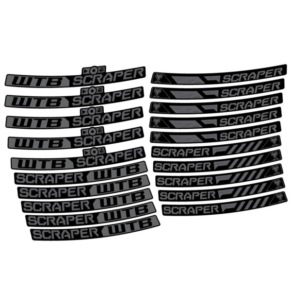 WTB Scraper i40 Pegatinas en vinilo adhesivo Llanta MTB (7)
