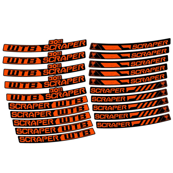 WTB Scraper i40 Pegatinas en vinilo adhesivo Llanta MTB (10)