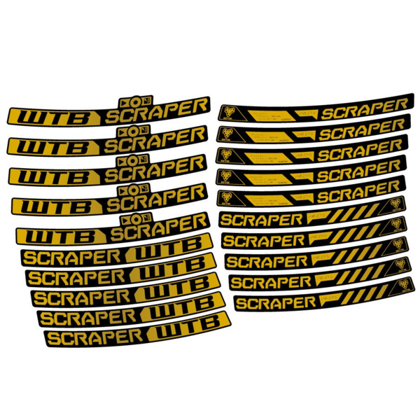 WTB Scraper i40 Pegatinas en vinilo adhesivo Llanta MTB (13)