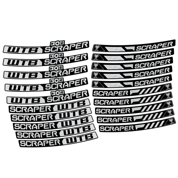 WTB Scraper i40 Pegatinas en vinilo adhesivo Llanta MTB (15)