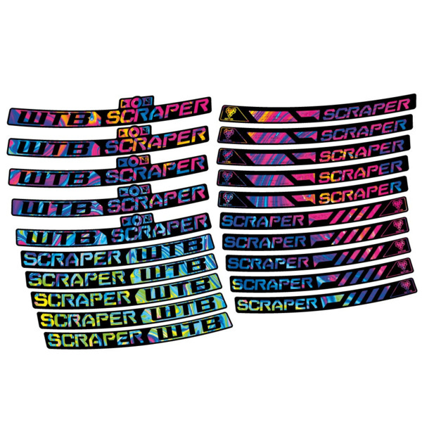 WTB Scraper i40 Pegatinas en vinilo adhesivo Llanta MTB (17)