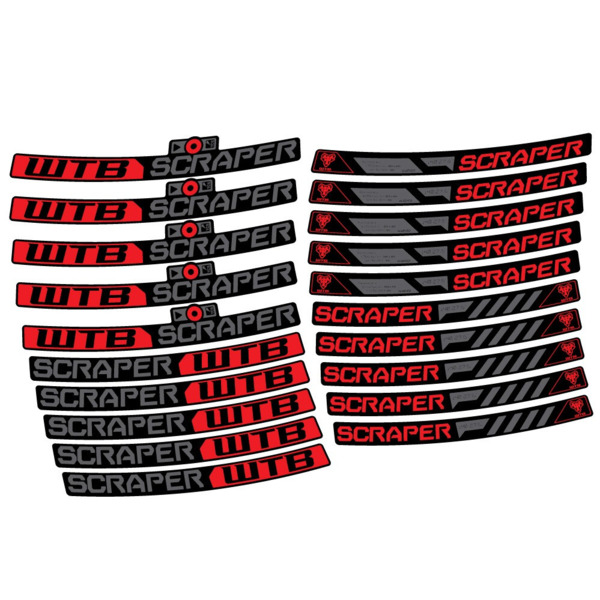 WTB Scraper i40 Pegatinas en vinilo adhesivo Llanta MTB (19)