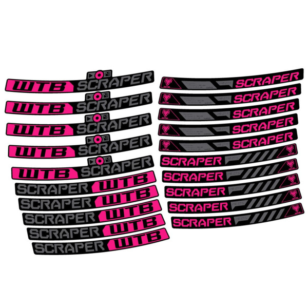 WTB Scraper i40 Pegatinas en vinilo adhesivo Llanta MTB (21)