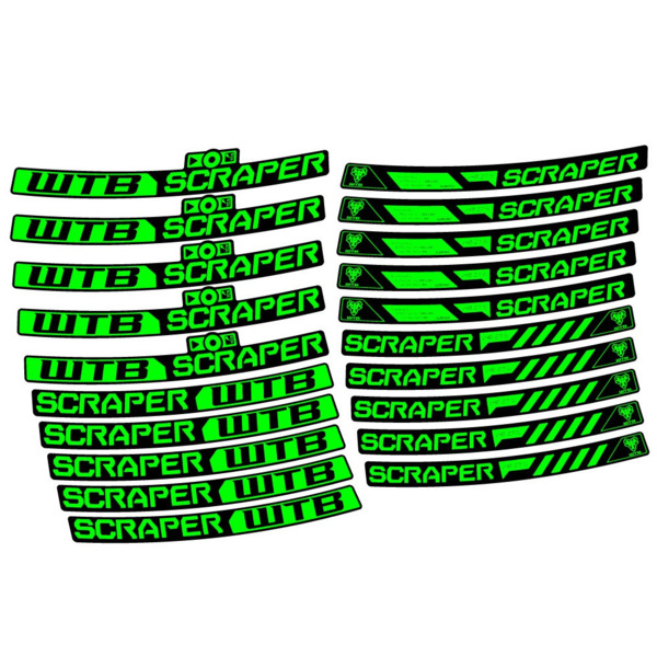 WTB Scraper i40 Pegatinas en vinilo adhesivo Llanta MTB (23)