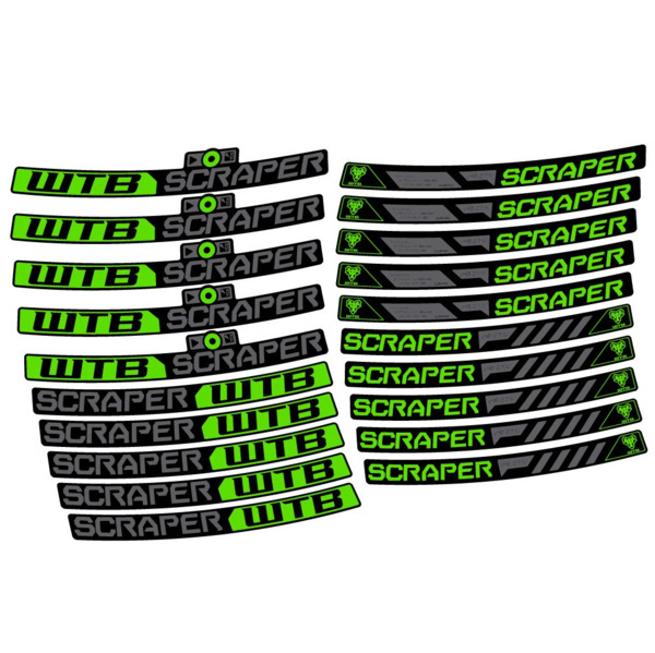 WTB Scraper i40 Pegatinas en vinilo adhesivo Llanta MTB (24)
