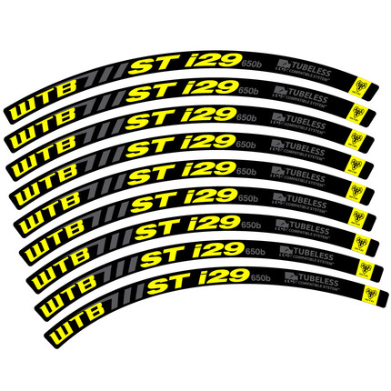 Pegatinas para Llanta MTB WTB ST i29 en vinilo adhesivo stickers graphics calcas adesivi autocollants