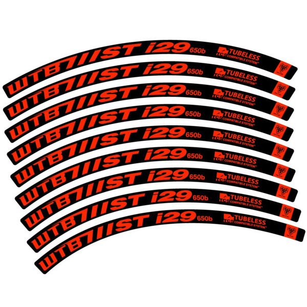 WTB ST i29 Pegatinas en vinilo adhesivo Llanta MTB (18)