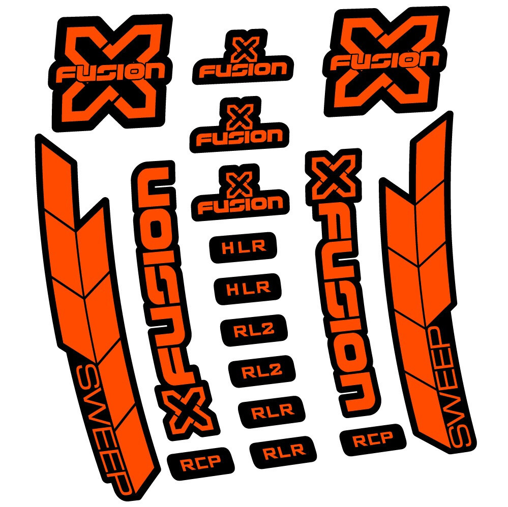 XFusion Sweep Pegatinas en vinilo adhesivo Horquilla (10)