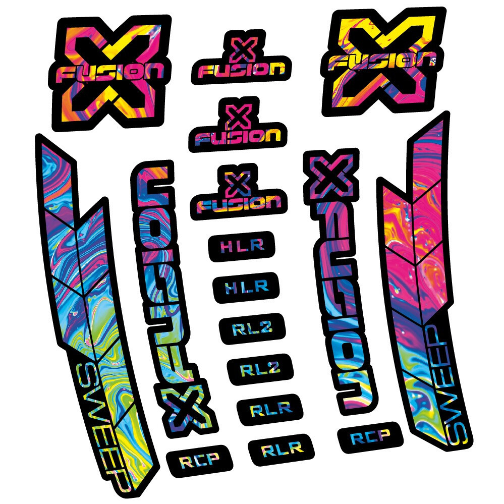 XFusion Sweep Pegatinas en vinilo adhesivo Horquilla (17)