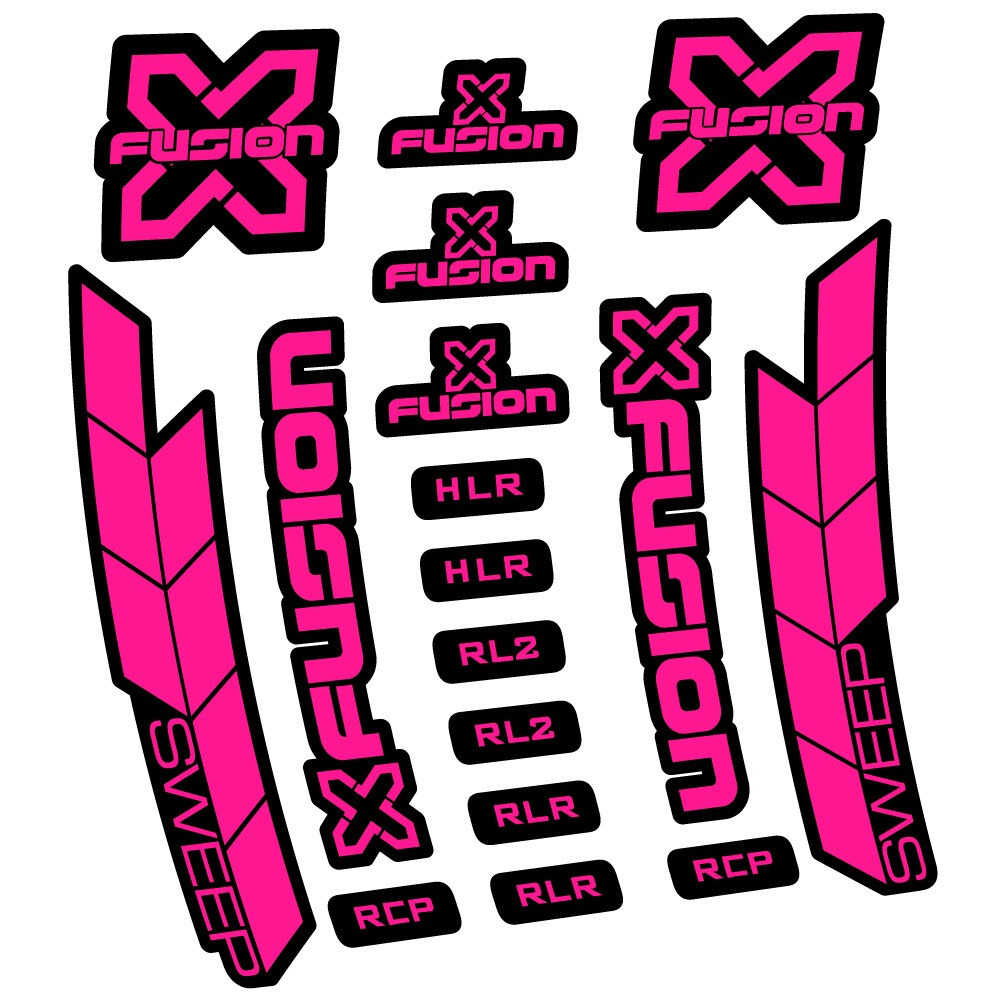 XFusion Sweep Pegatinas en vinilo adhesivo Horquilla (20)