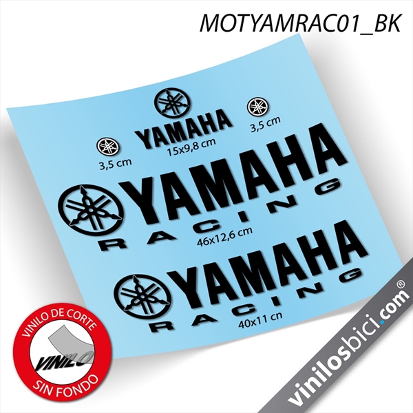 Yamaha, pegatinas vinilo adhesivo