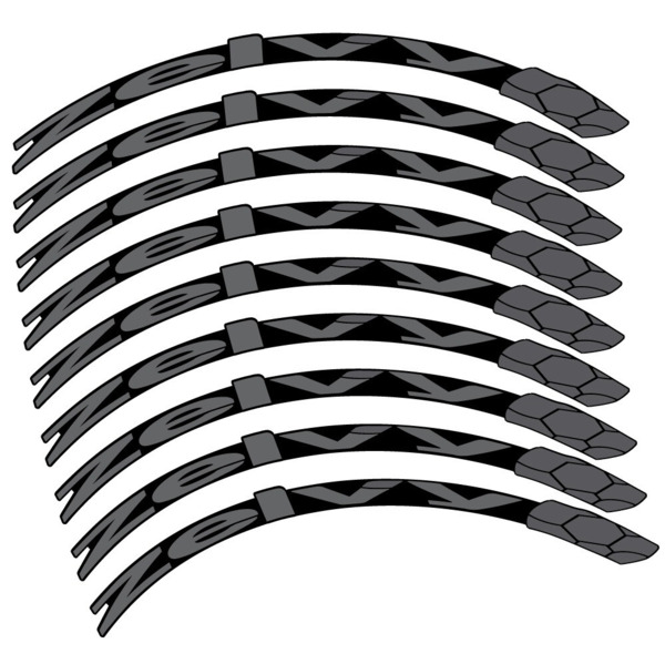 Zelvy Carbon Pegatinas en vinilo adhesivo Llanta MTB (7)