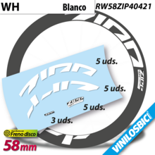 Zipp 404 Disc 2021 Pegatinas en vinilo adhesivo Llanta