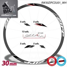 Zipp 30 Course pegatinas vinilo adhesivo