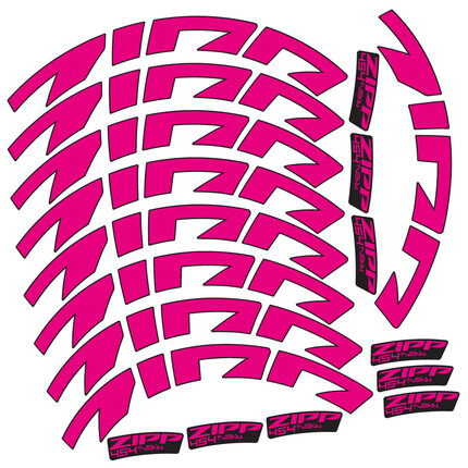 Pegatinas para Llanta Carretera 58mm Zipp 454 NSW en vinilo adhesivo stickers graphics calcas adesivi autocollants