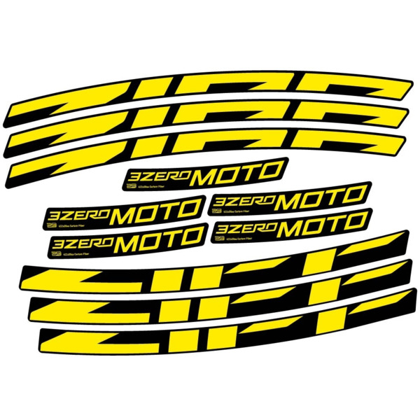 Zipp 3Zero Moto Pegatinas en vinilo adhesivo Llanta MTB (3)