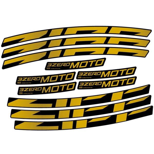 Zipp 3Zero Moto Pegatinas en vinilo adhesivo Llanta MTB (13)