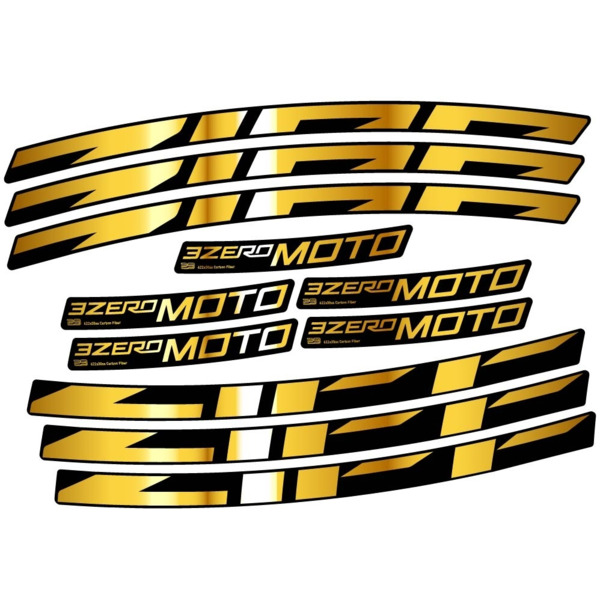 Zipp 3Zero Moto Pegatinas en vinilo adhesivo Llanta MTB (14)
