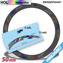 Zipp 454 NSW Pegatinas vinilo adhesivo Llanta Carretera 50mm