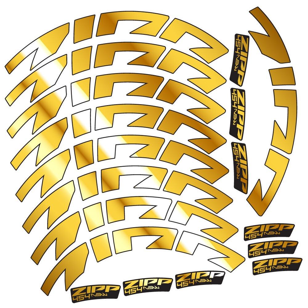 Zipp 454 NSW Pegatinas en vinilo adhesivo Llanta Carretera 58mm (14)