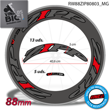Zipp 808 88mm vinilos