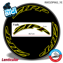 Zipp adhesivos para llanta lenticular (para una sola llanta)