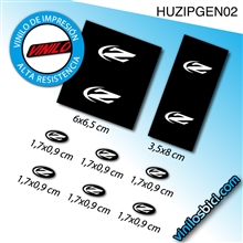 Zipp vinilos adhesivos para bujes